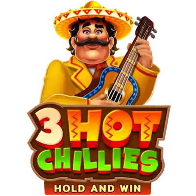 3 Hot Chillies slot logo
